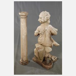 Figürliche Gartenlaterne