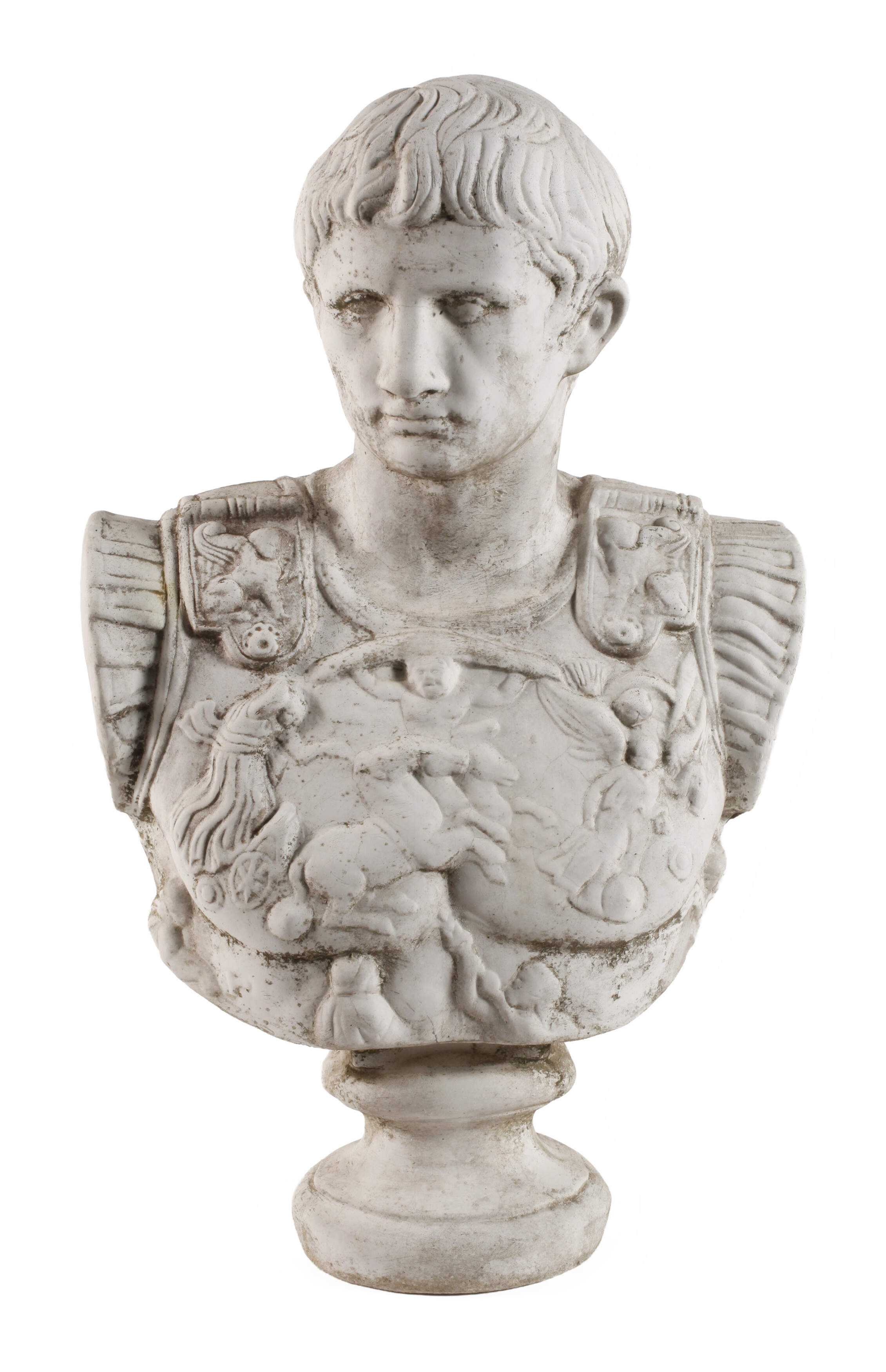 Gartenbüste Augustus von Primaporta