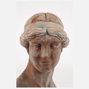 Klassizistische Gartenbüste