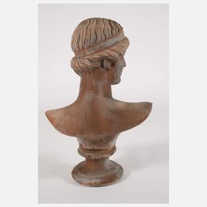 Klassizistische Gartenbüste