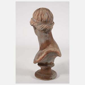 Klassizistische Gartenbüste