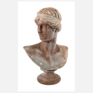 Klassizistische Gartenbüste