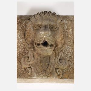 Wasserspeier Löwenkopf