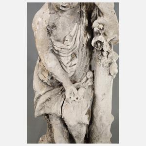 Gartenskulptur Putto