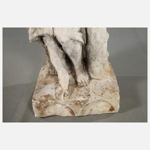 Gartenskulptur Putto