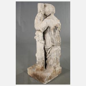 Gartenskulptur Putto