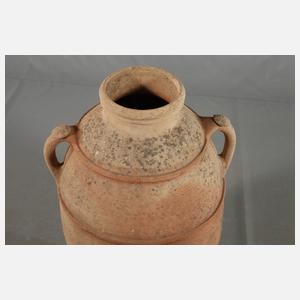 Große Gartenamphore Terrakotta