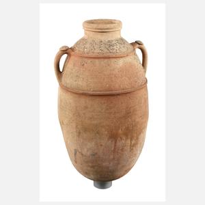 Große Gartenamphore Terrakotta