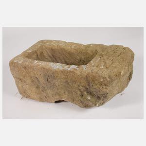 Paar Vogeltränken Sandstein