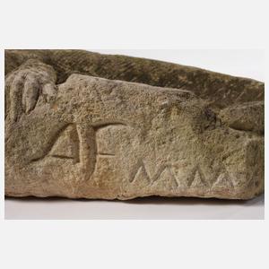 Vogeltränke Sandstein