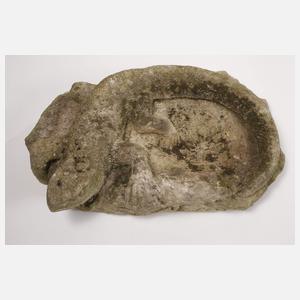 Vogeltränke Sandstein