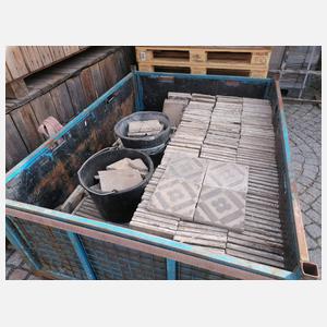 19,5 qm Bodenfliesen