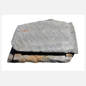 Zwei große Platten Theumaer Fruchtschiefer