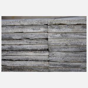 26 qm Granitplatten