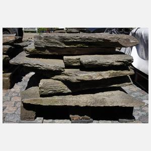 14 qm Theumaer Bodenplatten