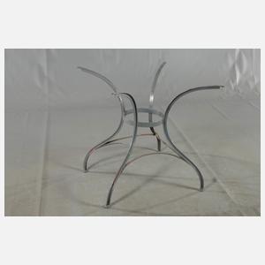 Gartentisch rund und zwei Stühle