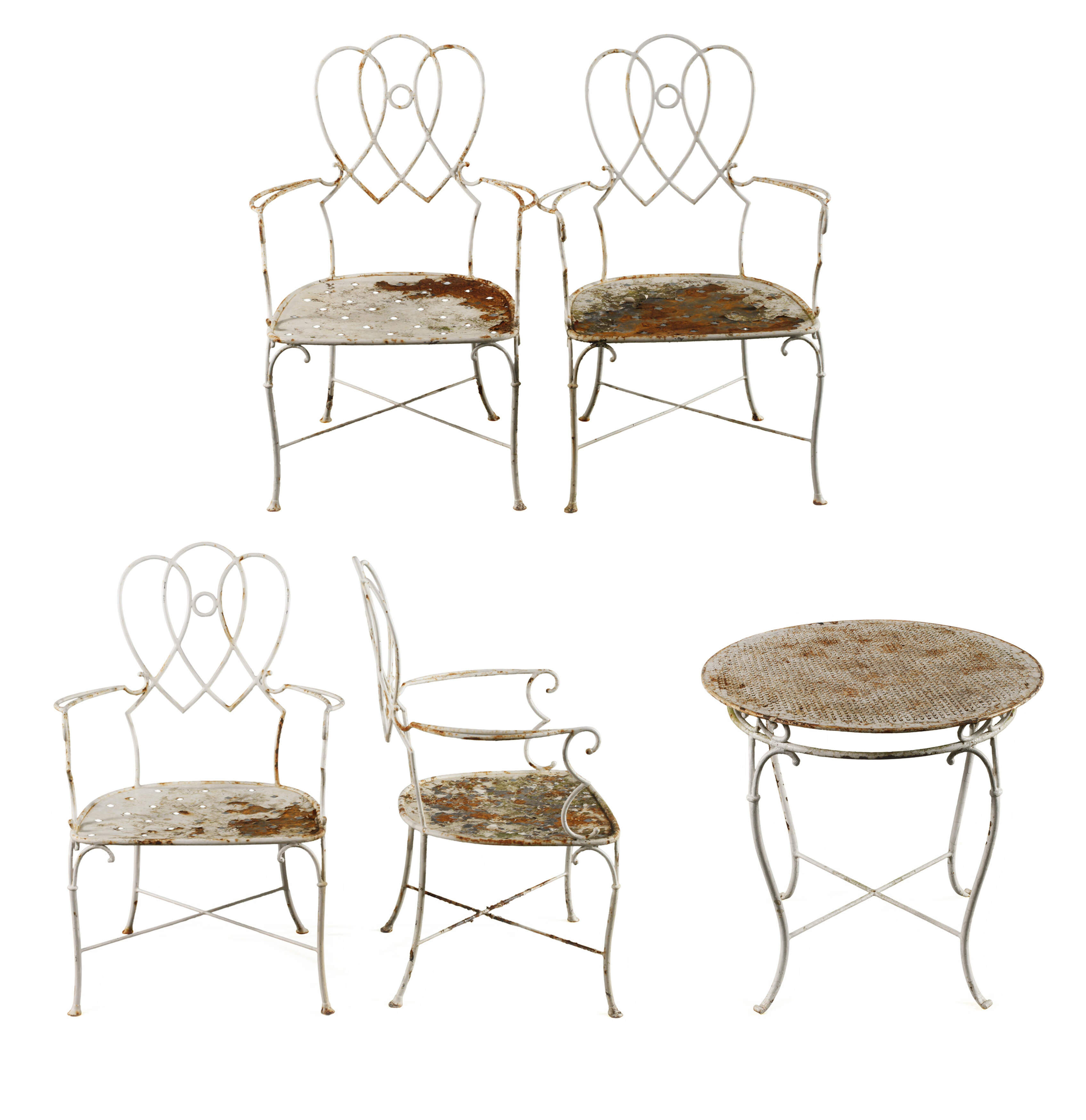 Gartensitzgruppe Eisen