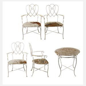 Gartensitzgruppe Eisen