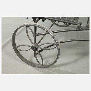 Zwei Gartenliegen Schmiedeeisen