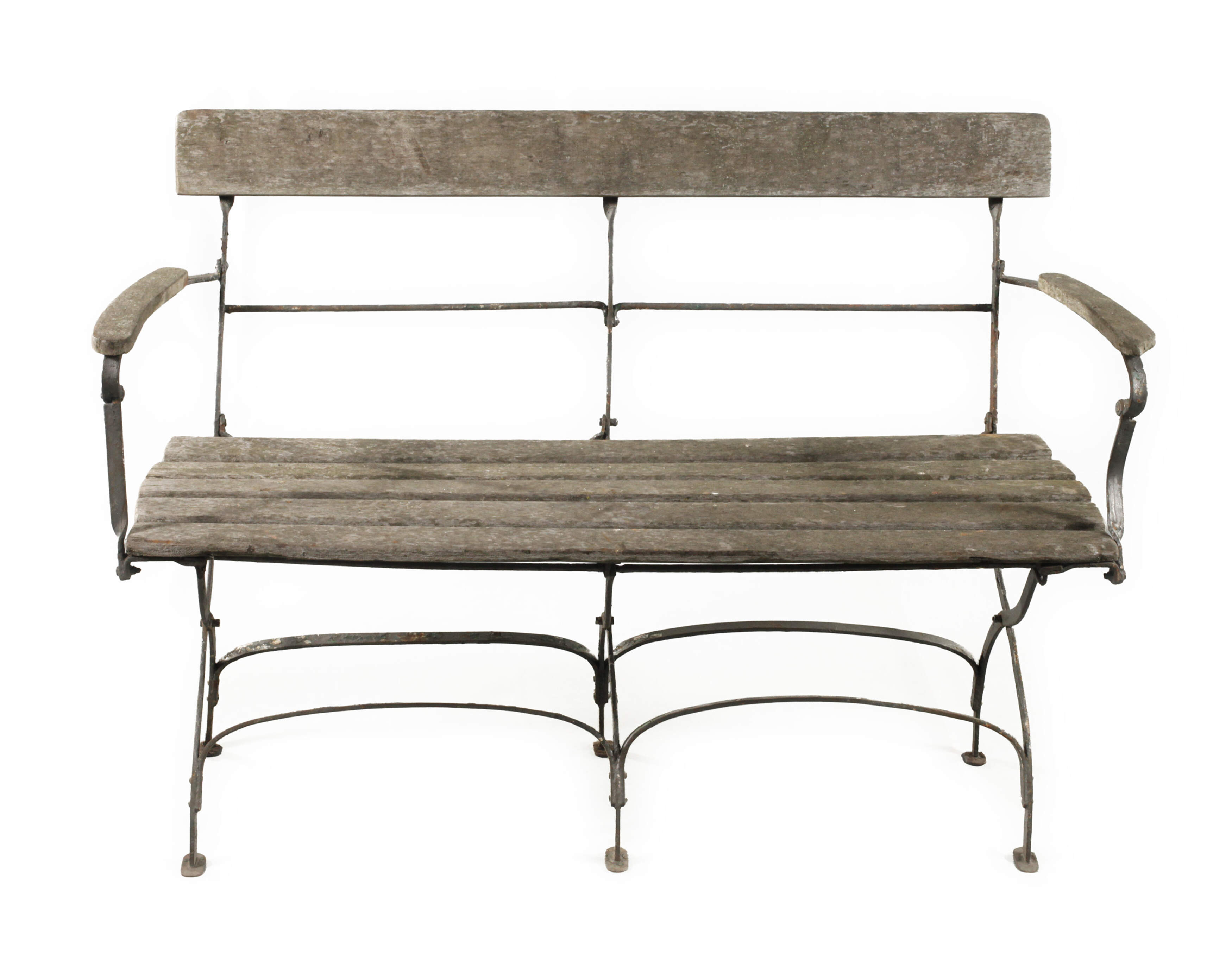 Historische Gartenbank