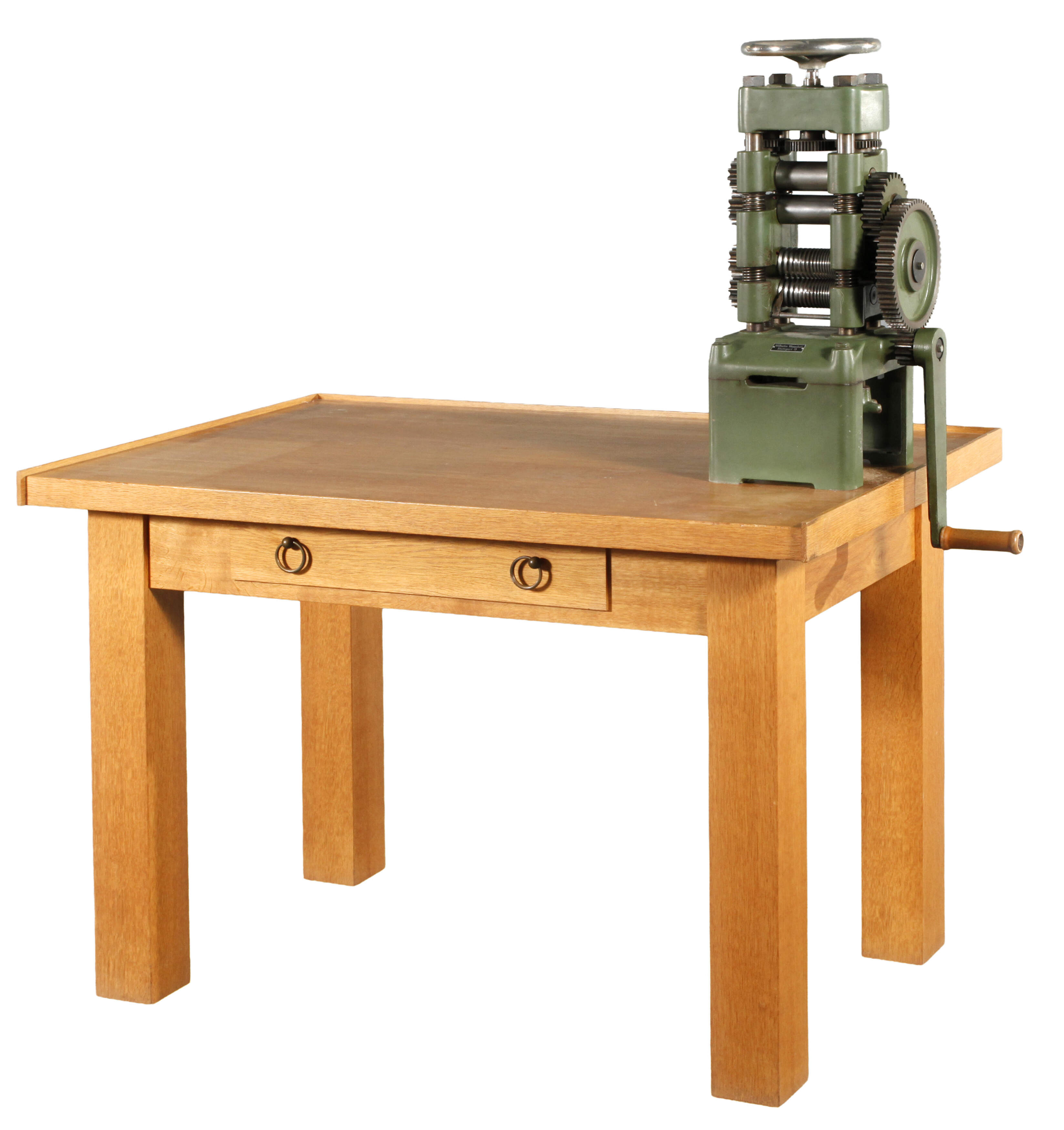 Werktisch eines Goldschmieds