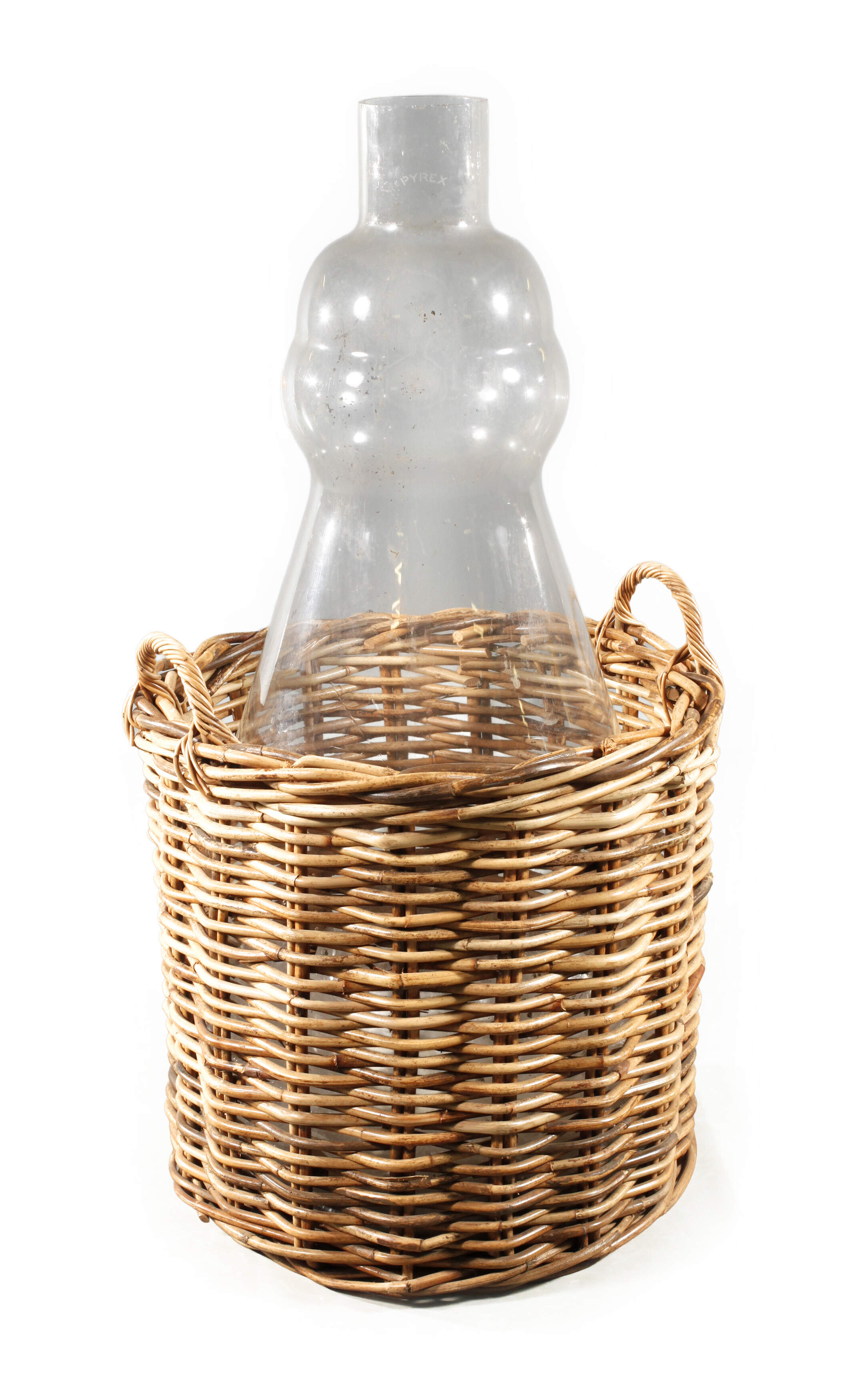 Übergroßer Glasballon Pyrex