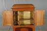 Otto Fritzsche intarsierter Wandschrank Jugendstil