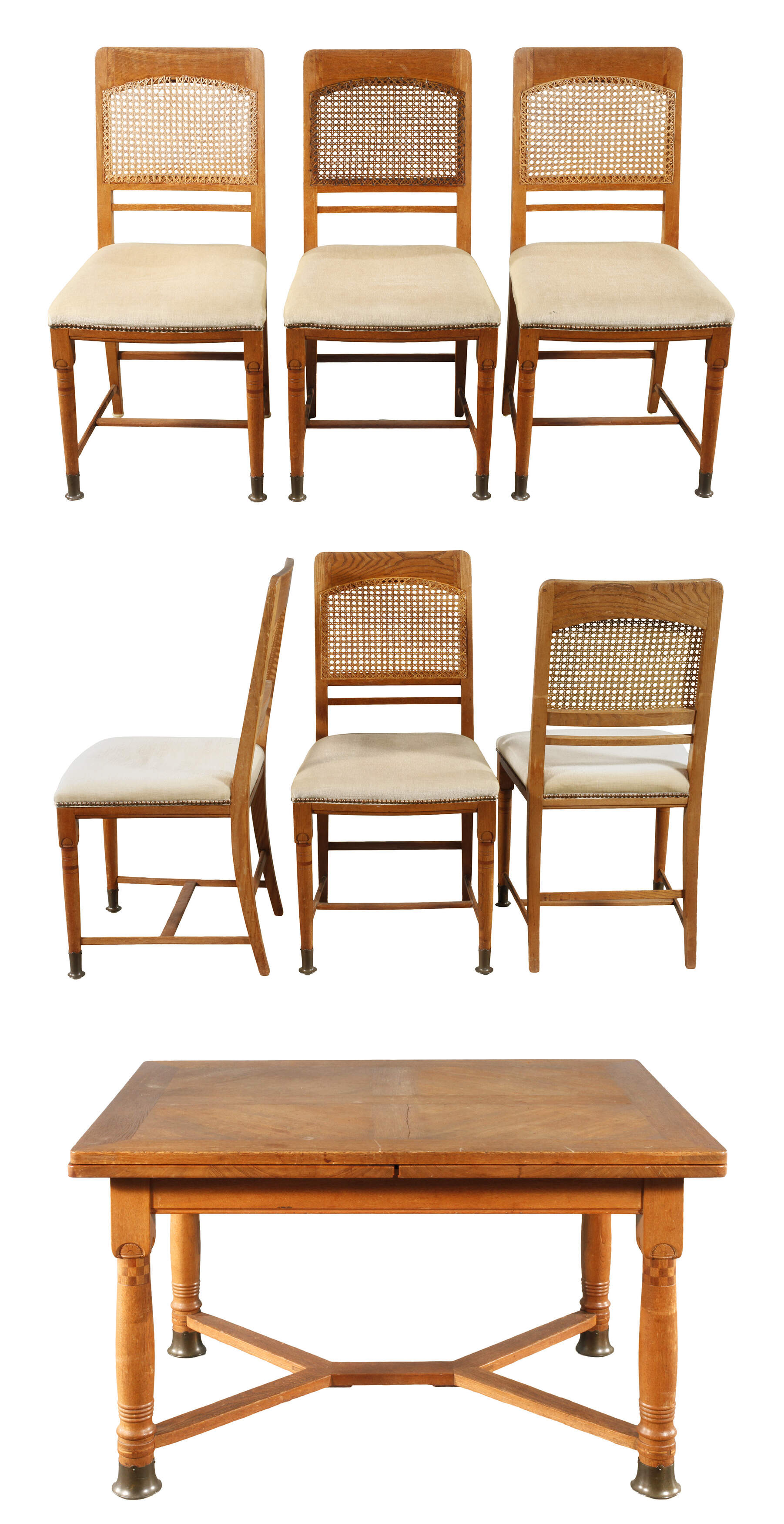 Otto Fritzsche Sitzgruppe Jugendstil