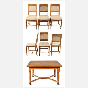 Otto Fritzsche Sitzgruppe Jugendstil