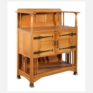 Otto Fritzsche Anrichte Jugendstil