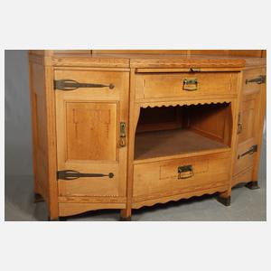 Otto Fritzsche Aufsatz-Buffet Jugendstil
