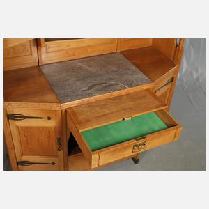 Otto Fritzsche Aufsatz-Buffet Jugendstil