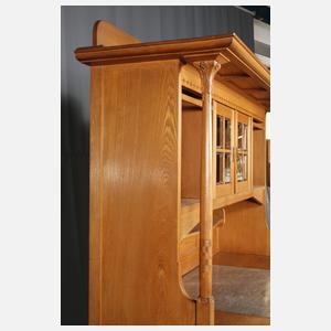 Otto Fritzsche Aufsatz-Buffet Jugendstil