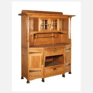 Otto Fritzsche Aufsatz-Buffet Jugendstil