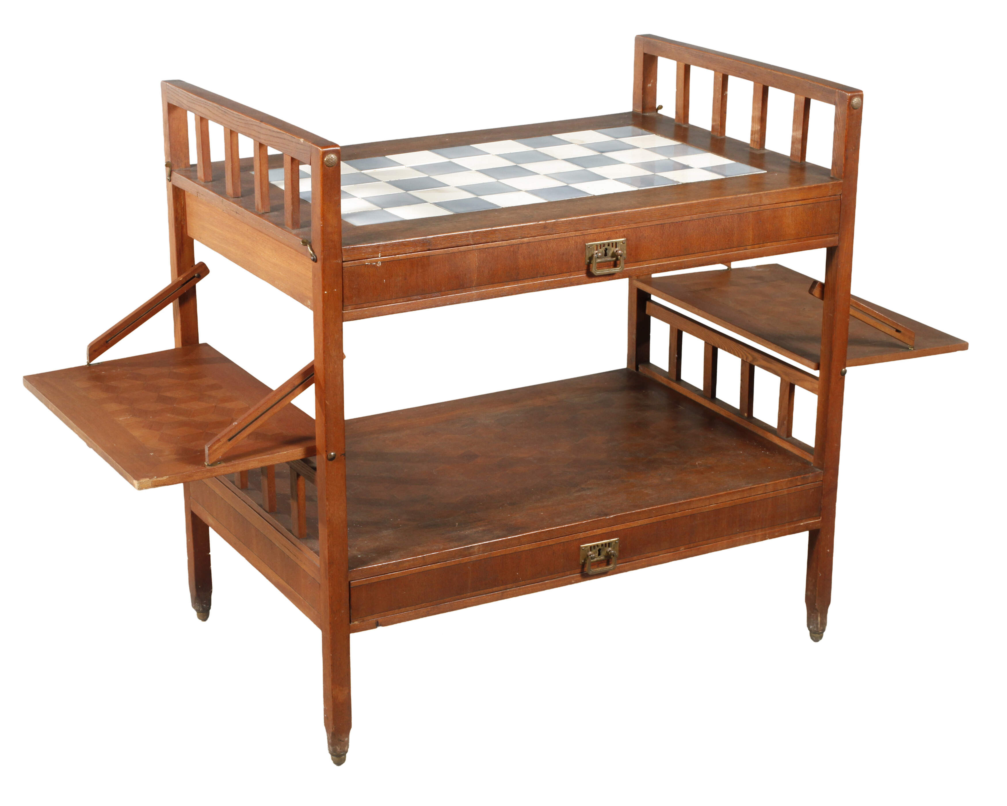 Otto Fritzsche Serviertisch Jugendstil