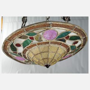 Deckenlampe Bleiglas