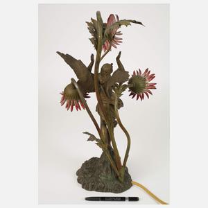 Figürliche Tischlampe Jugendstil