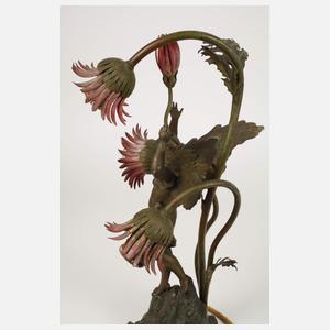 Figürliche Tischlampe Jugendstil