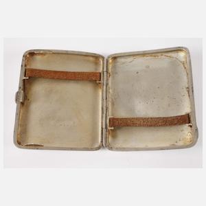 Zigarettenetui mit Emaillebemalung