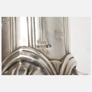 Andenkenkaraffe mit Silbermontierung