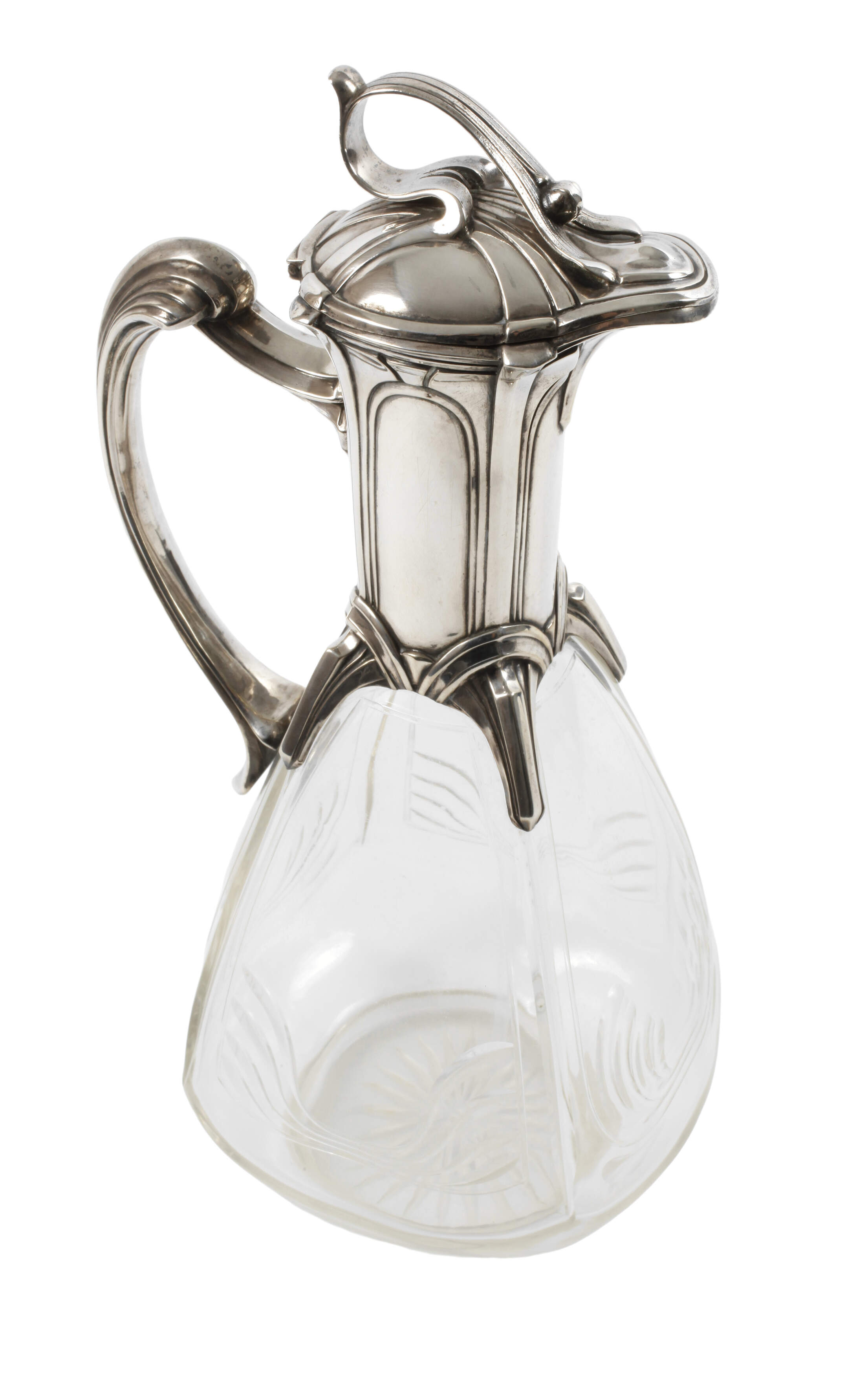 Andenkenkaraffe mit Silbermontierung