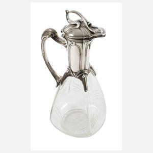 Andenkenkaraffe mit Silbermontierung