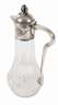 Karaffe mit Silbermontierung Jugendstil