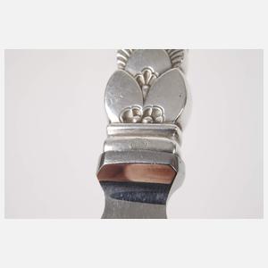 Georg Jensen zwei Vorlegeteile "Cactus"