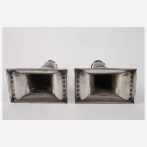 Paar Tischleuchter Jugendstil