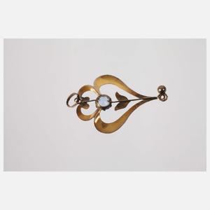 Goldanhänger Jugendstil