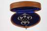 Jugendstil-Brosche mit Diamanten