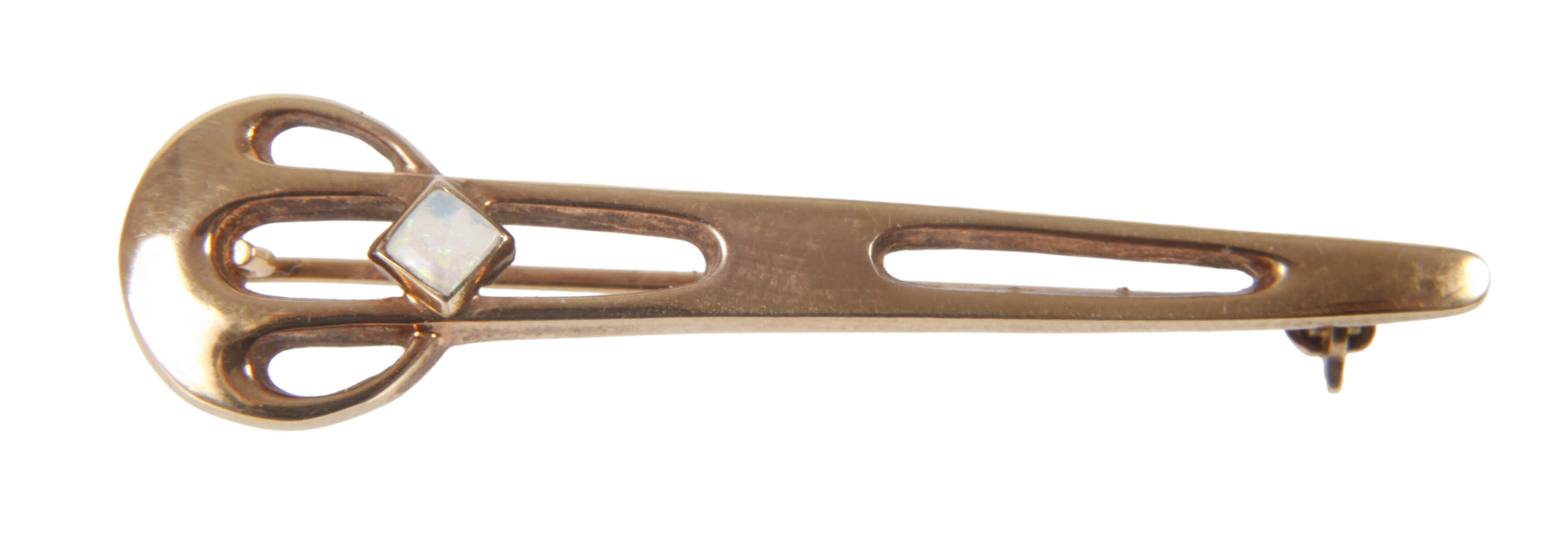 Jugendstil-Brosche mit Edelopal