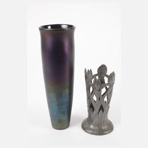 Montierte Vase Jugendstil