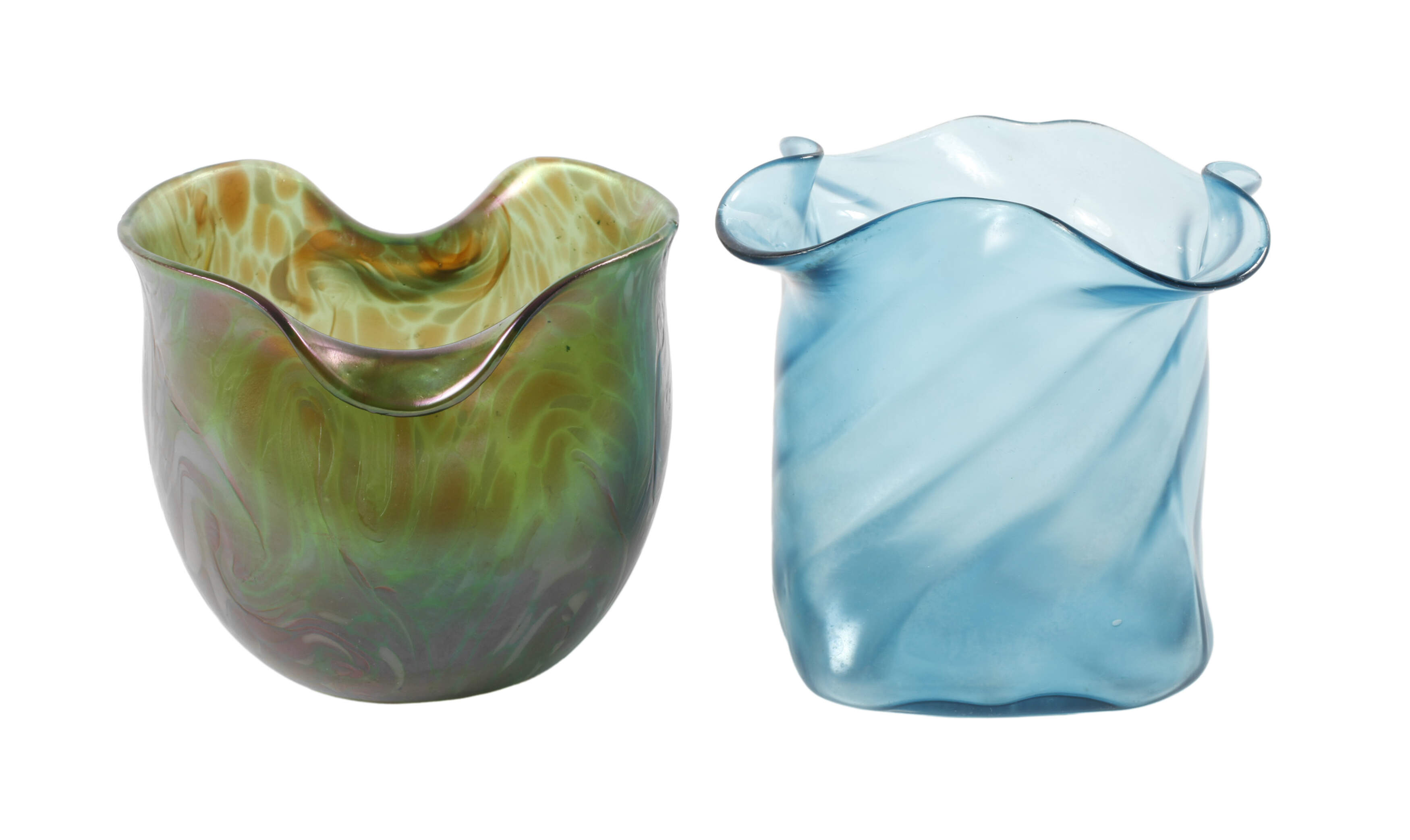 Zwei Bechervasen Jugendstil